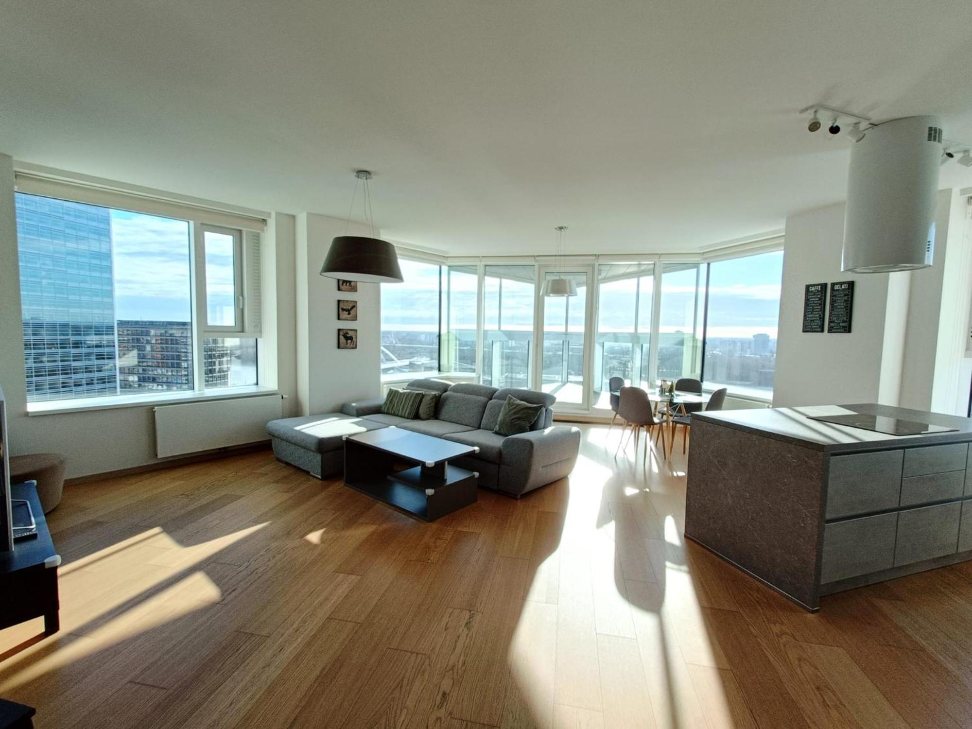 Sag Panorama Apartment 3 Rooms 19Th Floor Great View Free Parking Bratysława Zewnętrze zdjęcie